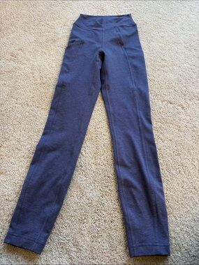 lululemon athletica Navy Blue High-Rise Leggings